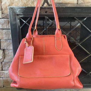 Cole Haan Burnt Orange Satchel